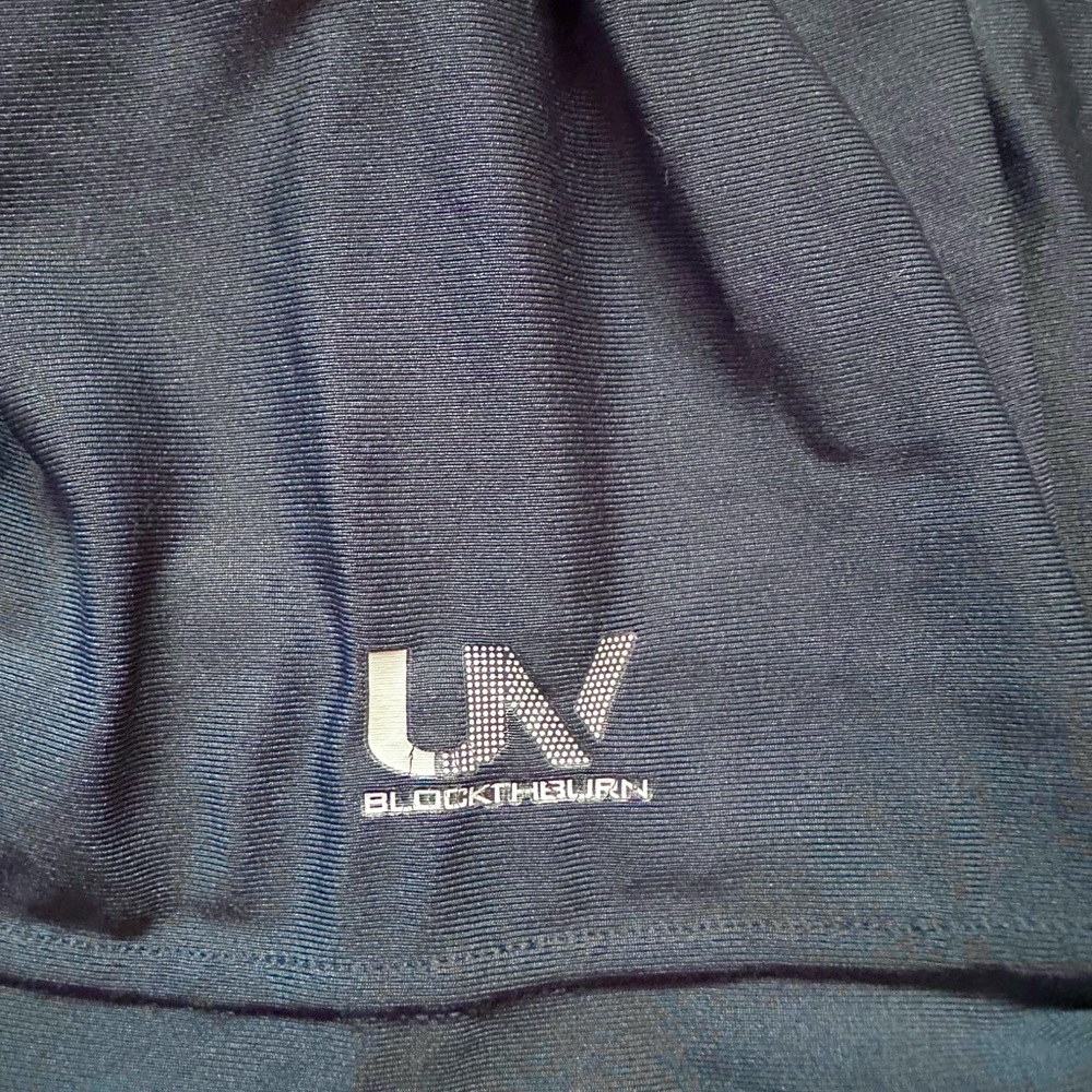 Kids Navy Speedo Rash Guard - Picture 6 of 7